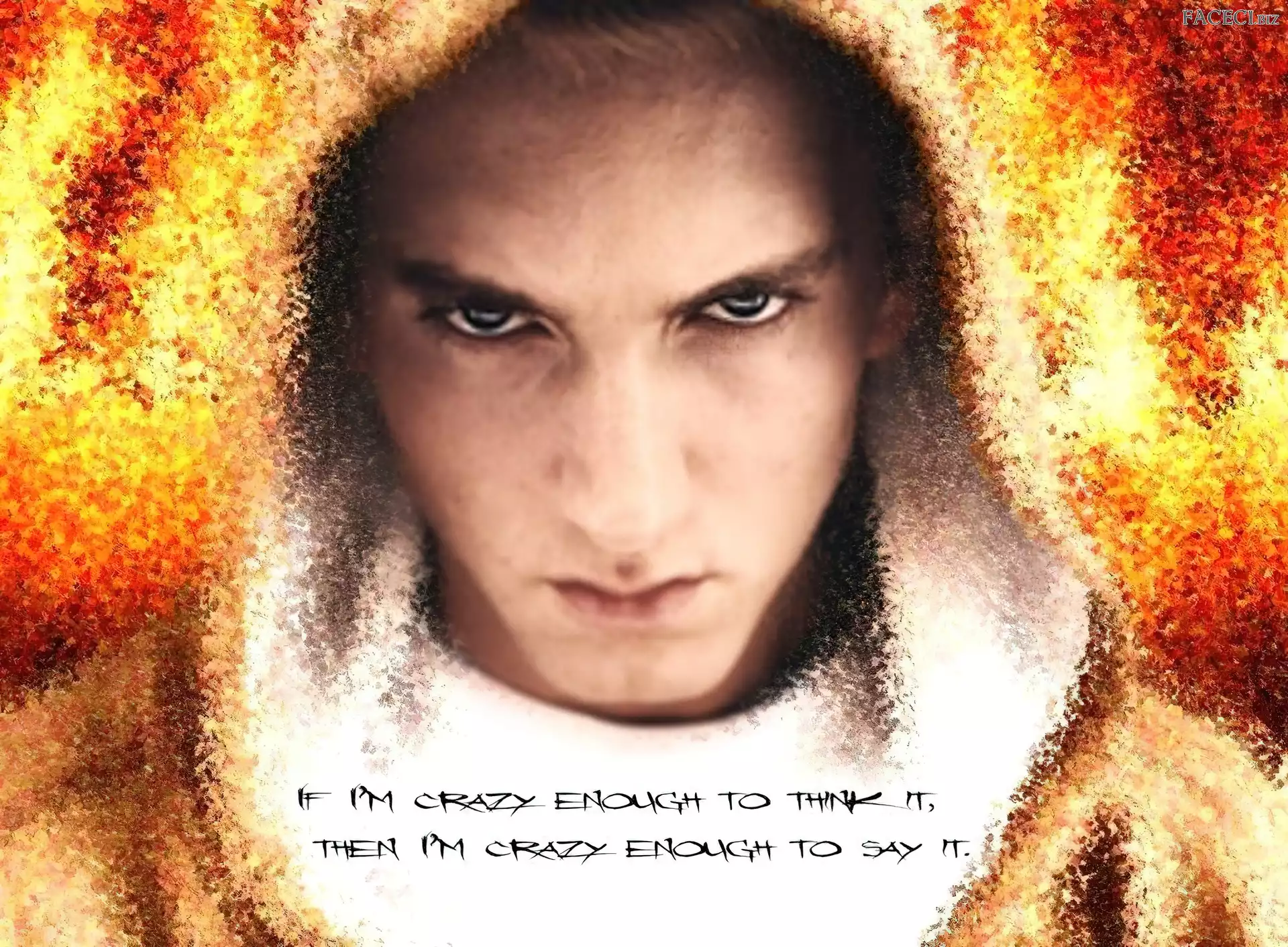 Spojrzenie, Eminem, Groźne