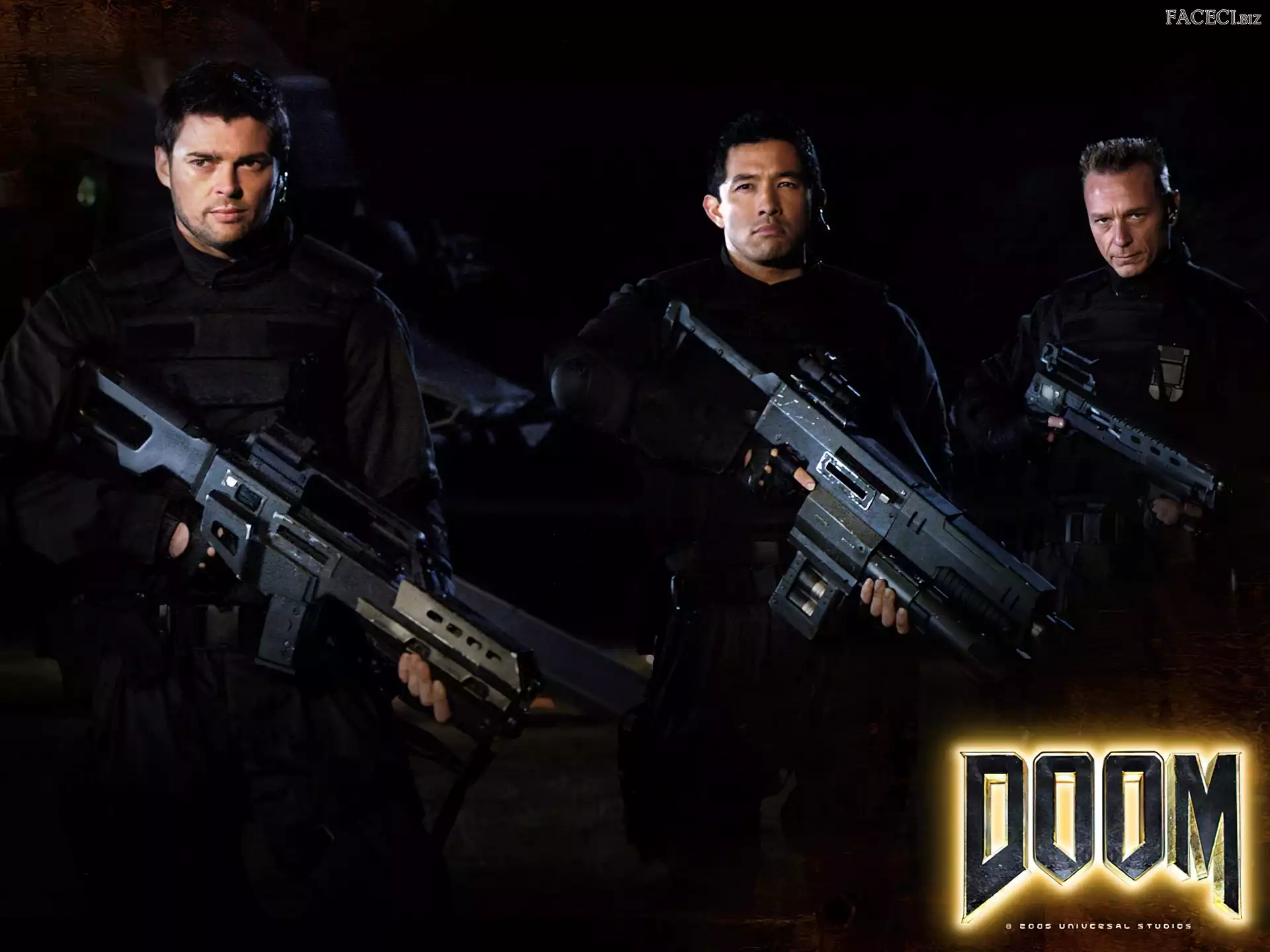 Doom, Karl Urban, Yao Chin, Ben Daniels